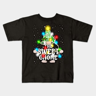 The Sweet Gnome Christmas Matching Family Shirt Kids T-Shirt